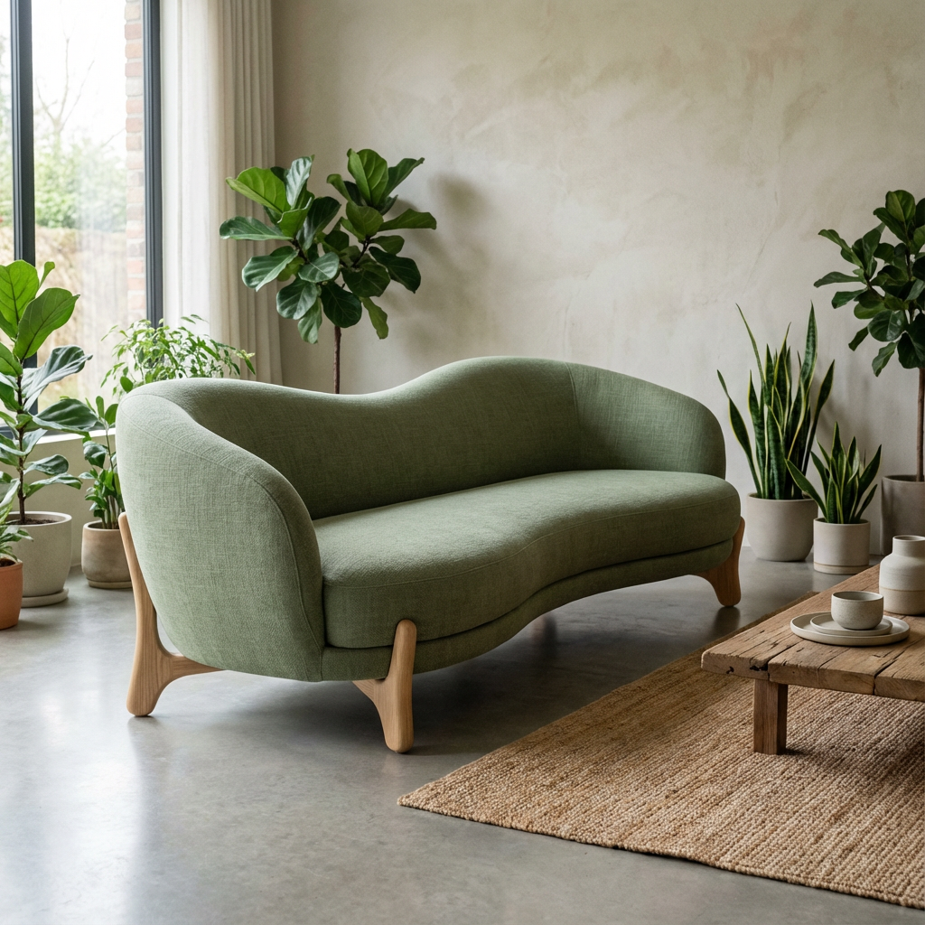 鼠尾草绿生态沙发